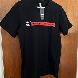 Ford Motor Co Mustang Pony Muscle Car Fifty Years T-Shirt Medium (New)